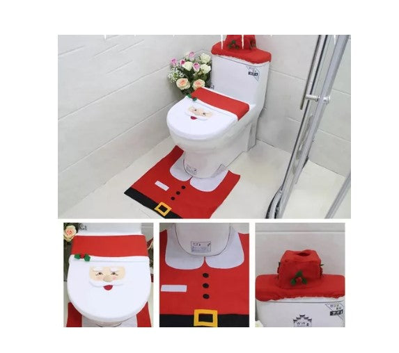 FestiveHome™ Set Navideño para Baño