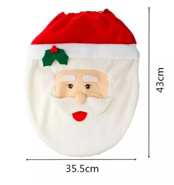 FestiveHome™ Set Navideño para Baño