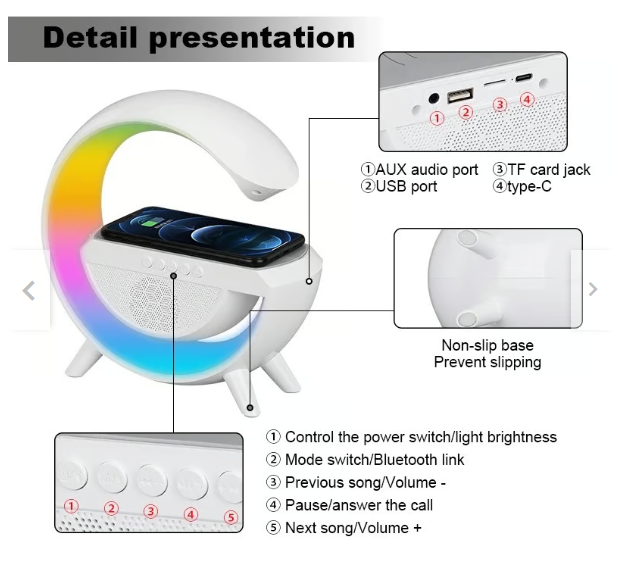 LuxTune™  Parlante 3 en 1